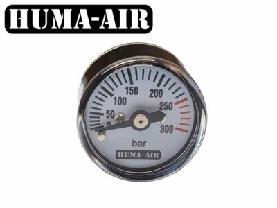 Mini pressure gauge 25 mm round body G1/8 BSP