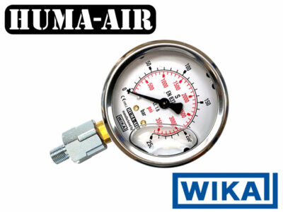 Regulator test gauge 65 mm analogue G1/8 BSP for FX