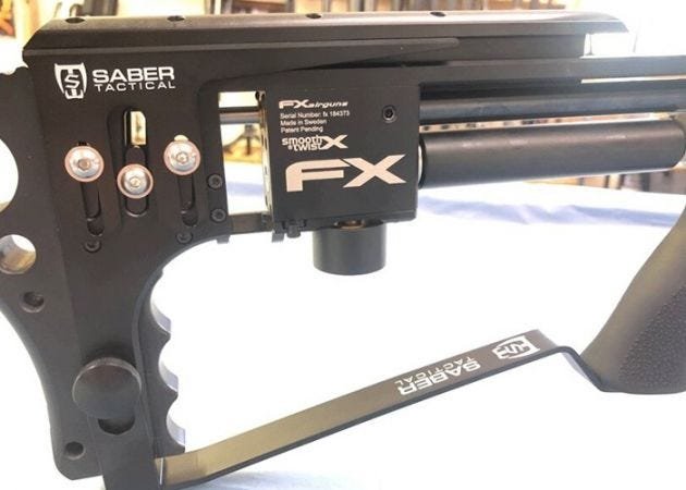 Saber Tactical Bag Rider For FX Impact or FX Maverick ST0002