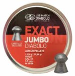 JSB Jumbo Exact Airgun Pellets .22 - 5.52 _ 15.89 grain 500 pc big box