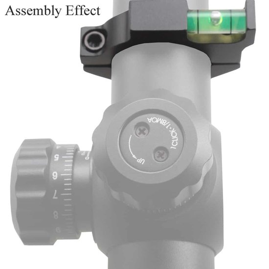 Vector Optics 25,4mm 1 inch Offset Bubble Level ACD Mount SCACD-04