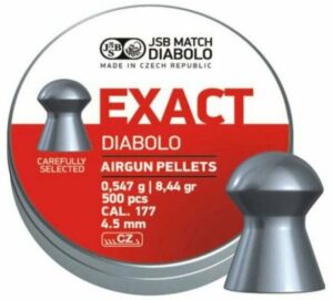 JSB Exact Airgun Pellets .177 - 4.52 _8.44 grain 500 pc
