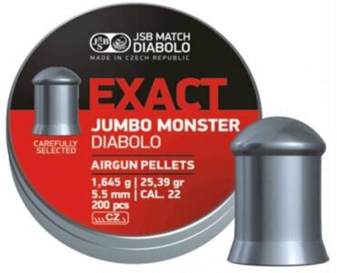 JSB .22 Jumbo Exact Monster Airrifle Pellets 25.39 Gr 200 pc (5,52)