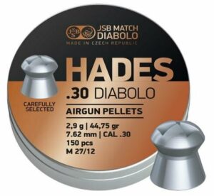 JSB Hades Airgun Pellets .25 - 5.5 _ 25.54 grain 300 pc