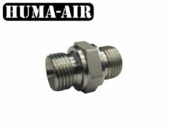 Adaptor 1/4" BSP male to 1/4" BSP male