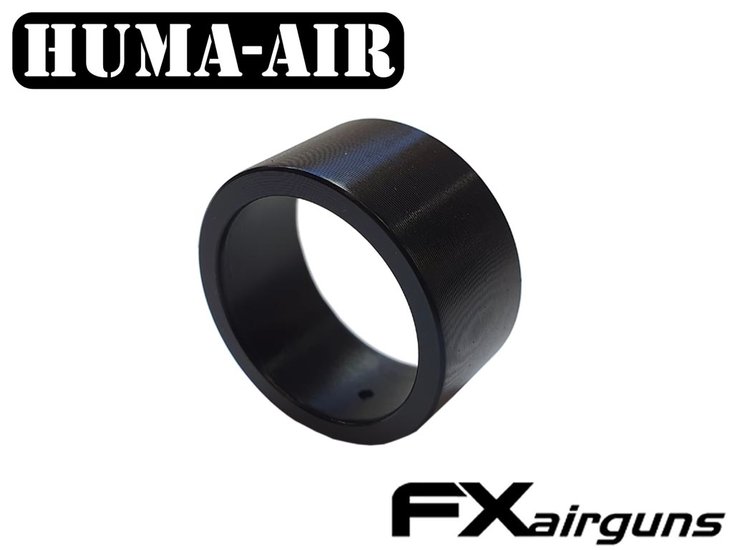 Black tactical pressure gauge cover 23 mm. for FX Impact (fill pressure)