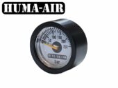 Black tactical pressure gauge cover cap 23 mm.