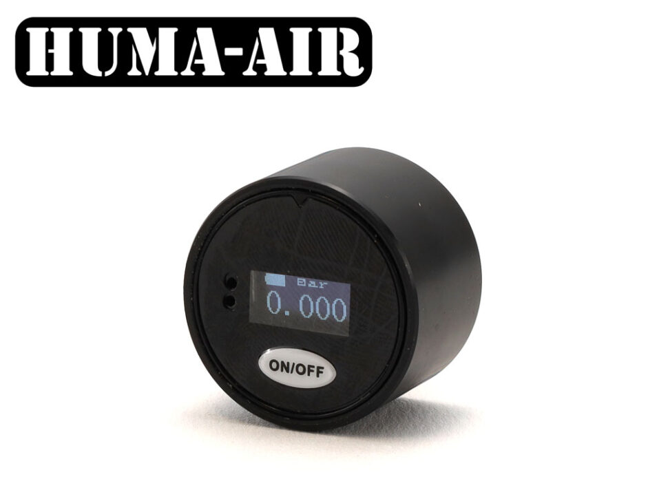 Digital Mini Pressure Gauge 28 mm. Rechargable G1/8 BSP Treads 300 Bar