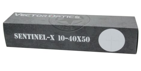 Vector Optics Sentinel X 10-40×50 SFP Bench Rest Rifle Scope (SCOL-34)