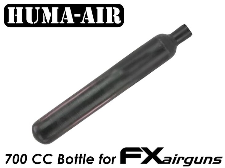 700 CC High Capacity Carbon Bottle with FX Bottle Valve