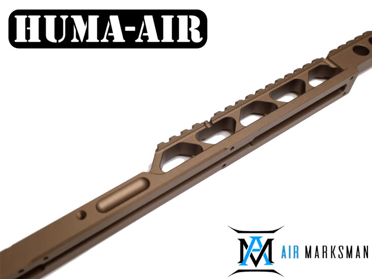AirMarksman FX Impact Backbone Rail Short – 30 MOA Bronze