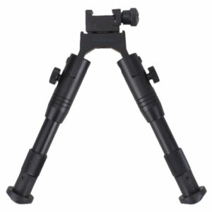 Rokstad Bipod, Rubber Feet, 6.5"-7" Center Height (SCBPW-01)