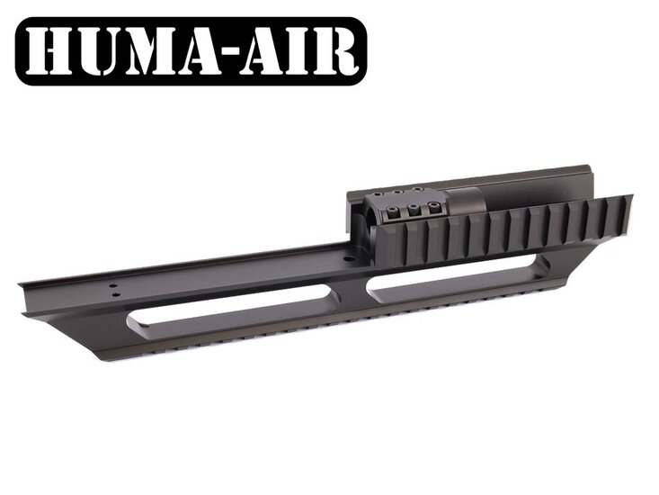 Extended Scope Rail With Barrel Stiffener And Carbon Fibre Tensioner Kit For FX Maverick by Huma-Air