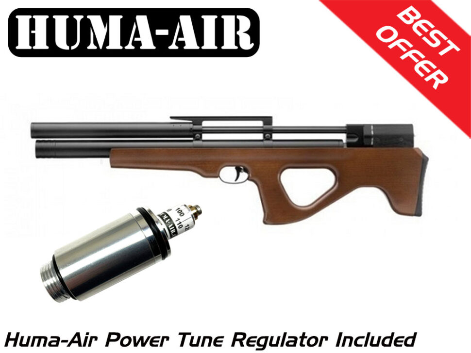 Snowpeak P15 (Artemis ) Airrifle + Huma-Air Power Tune Regulator
