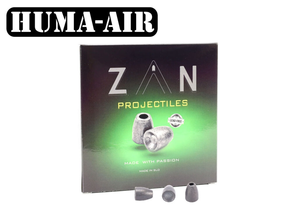 Zan Projectiles .250 (.25) Slugs 22 Grain 100 Pc Lead Free