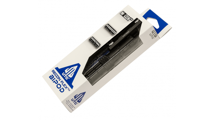 UTG Recon Flex M-LOK Bipod 5.7″-8″ Center Height (TL-BPDM01)