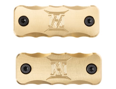 Airmarksman Brass M-LOK Rail Weight Set 199 Gram pc.