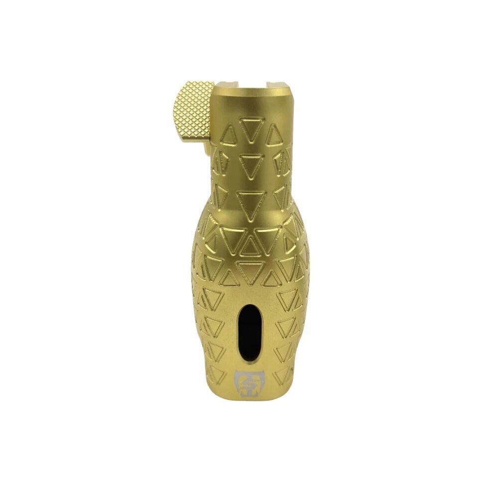 Saber Tactical AR Style Vertical Grip With Thumb Rest Gold ST0050B