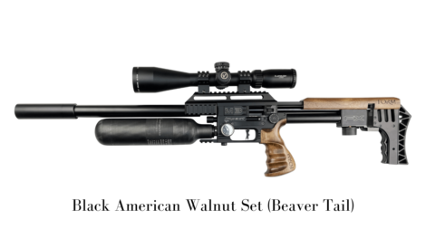 FX Impact Black American Walnut Cheek Piece By Form Rifle Stocks