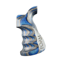 Handgrip Beavertail Blue and Black By Form Rifle Stocks