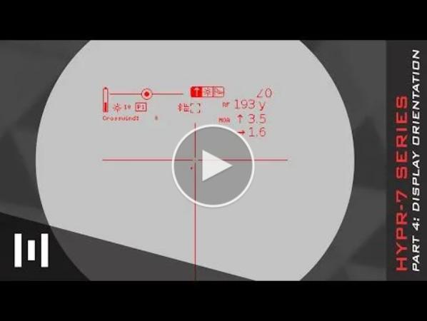 Video Element Optics Rifle Scope Hypr-7 7×50