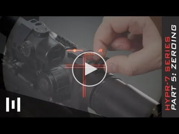 Video Element Optics Rifle Scope Hypr-7 7×50