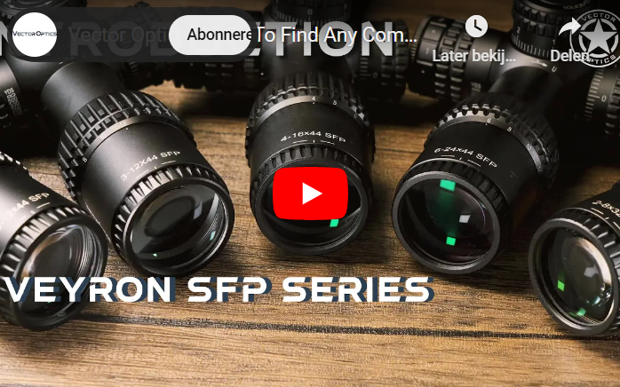 Video Vector Optics Veyron 10×44 SFP MPR-V5 Compact Rifle Scope (SCOM-41)
