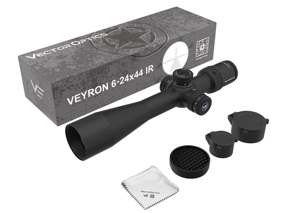 Vector Optics Veyron 6-24x44IR SFP Compact Rifle Scope (SCOL-49)