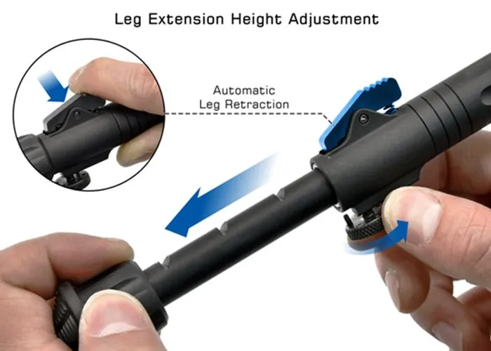 UTG Bipod Over Bore TL-BPOB01-A