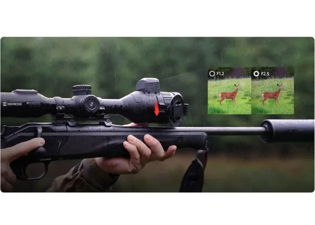 HikMicro Alpex 4K A50E Night Vision Rifle Scope