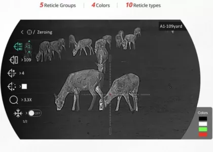 HikMicro Stellar 2.0 SQ50 Thermal Imaging Rifle Scope