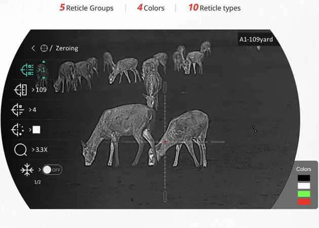 HikMicro Stellar 2.0 SQ50 Thermal Imaging Rifle Scope