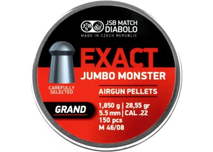 JSB .22 Jumbo Exact Monster Grand Airrifle Pellets 28.55 Gr 150 pc (5,52)