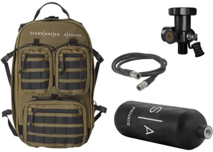 Backpack With 2 Liter Carbon Fiber Tank Set Scandinavian Arms
