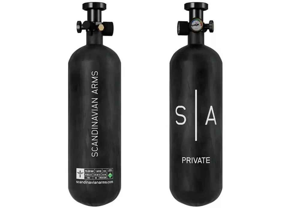 Backpack With 2 Liter Carbon Fiber Tank Set Scandinavian Arms