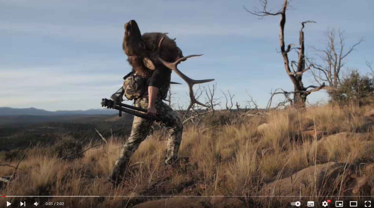 Video BOG Tripod DeathGrip Carbon Fiber