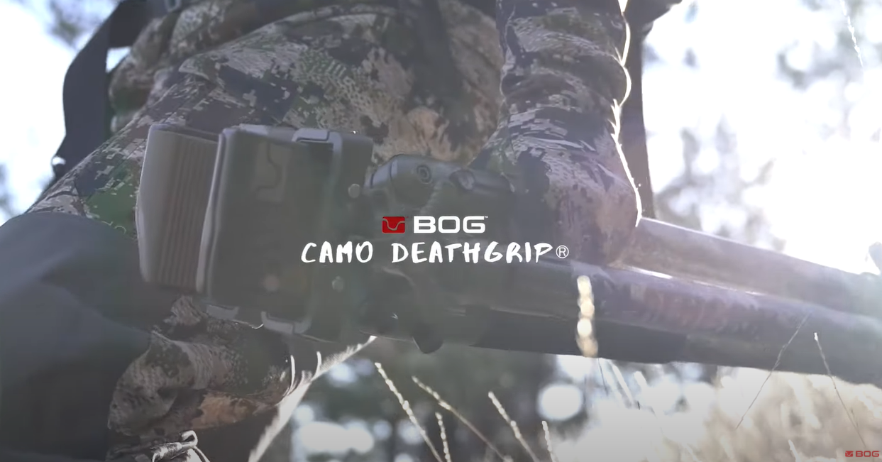 Video BOG Tripod Deathgrip Aluminium Realtree Excape