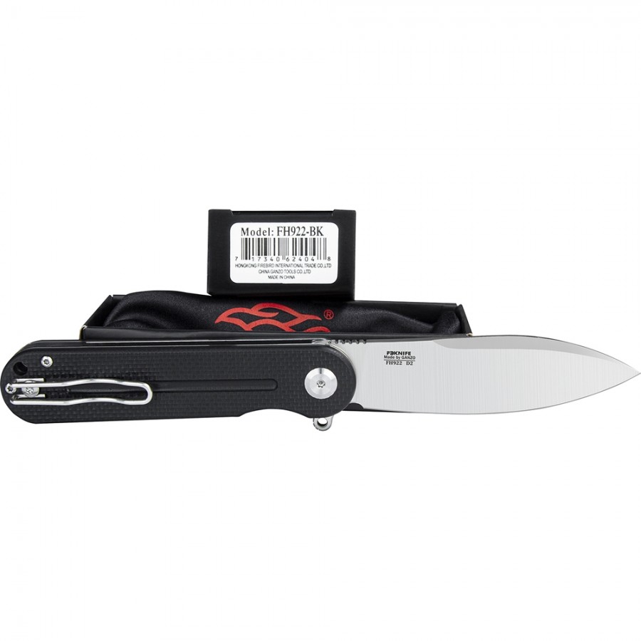 Ganzo Firebird FH922 Black Folding Knife