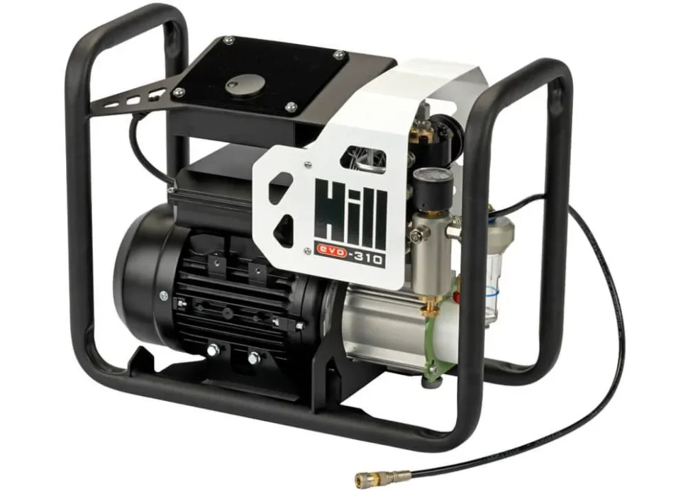 Hill EVO-310 Compressor 310 bar 4500 Psi White