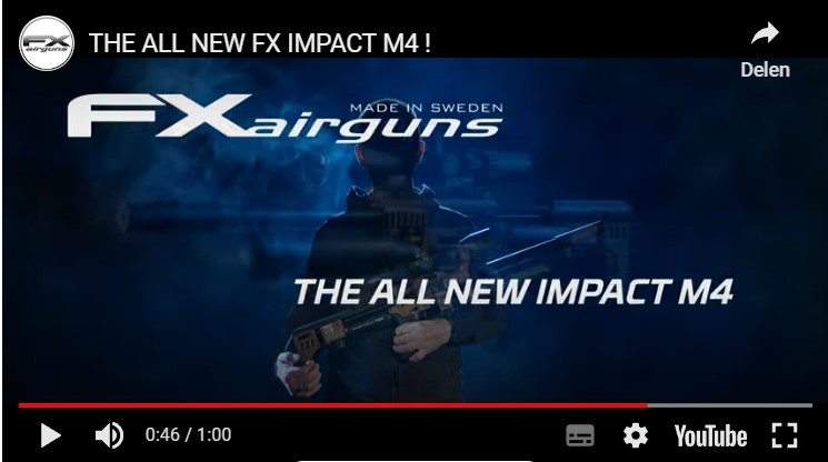 Video FX Impact M4 Compact Airrifle Copper Edition