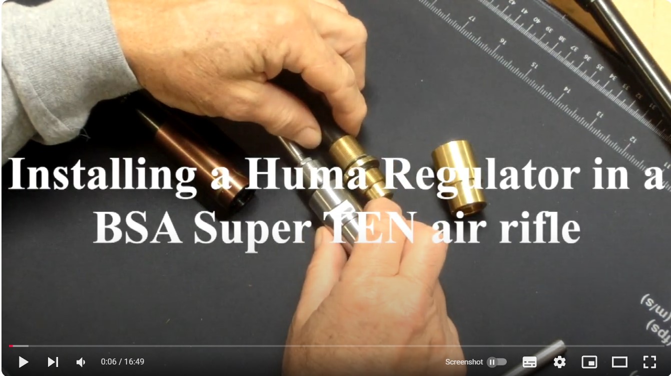 Video Bsa Super 10 Tuning Regulator By Huma-Air