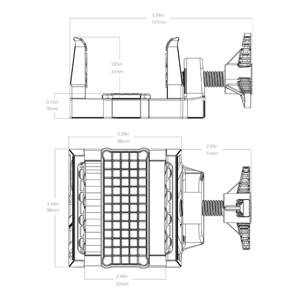 Vector Optics Rokstad Rifle Rest Saddle Mount (RSGR-14)