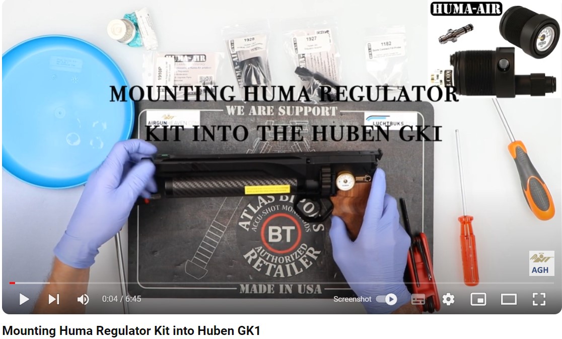 Video Saber Tactical Huben GK1 Stock or Brace Adaptor ST0085