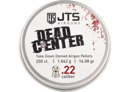 JTS .22 Dead Center Airgun Pellets 16.08 Gr 250 pc