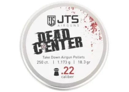 JTS .22 Dead Center Airgun Pellets 18.13 Gr 250 pc
