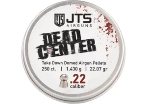 JTS .22 dead center airgun pellets 22.07 Gr 250 pc