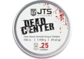 JTS .25 dead center airgun pellets 29.63 Gr 150 pc