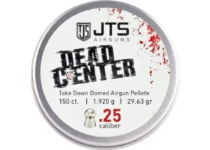 JTS .25 dead center airgun pellets 29.63 Gr 150 pc