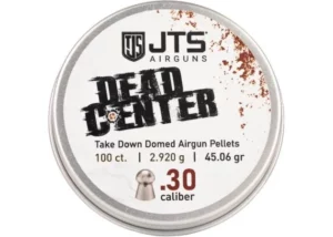 JTS .30 dead center airgun pellets 46.06 Gr 100 pc