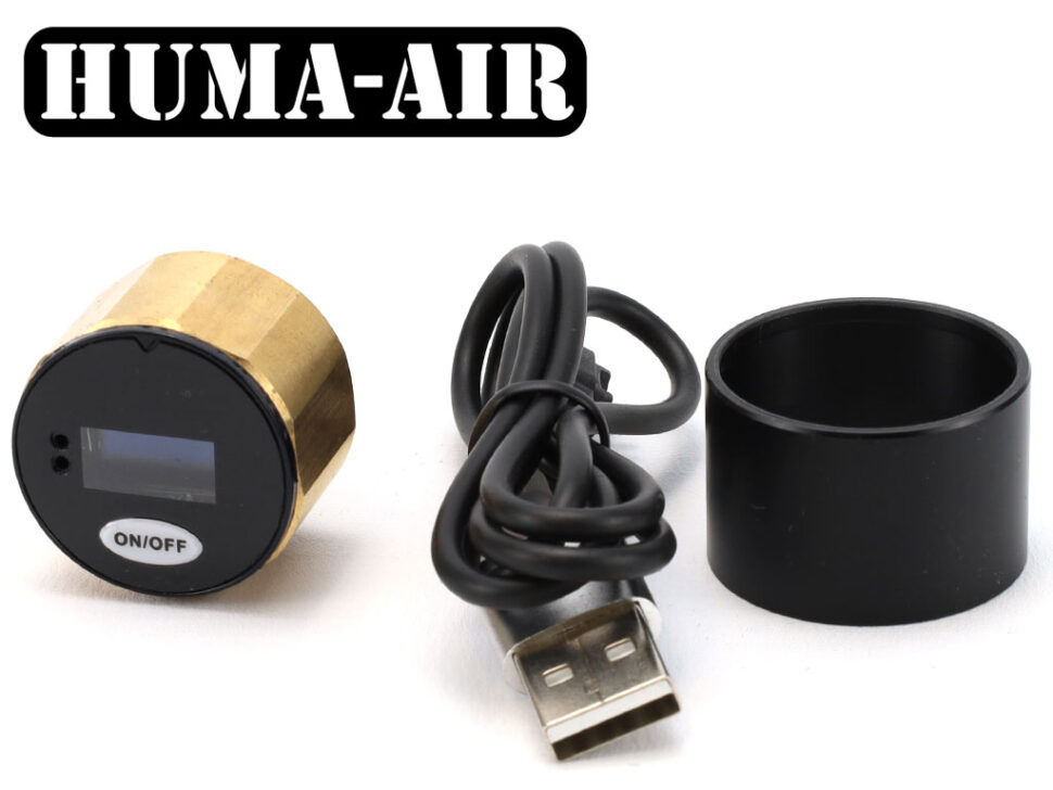 Digital Rechargable Mini Pressure Gauge for FX Impact 28 mm